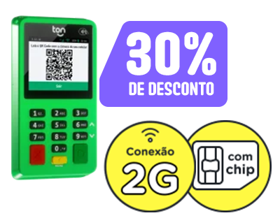 Maquininha Ton T1 Chip